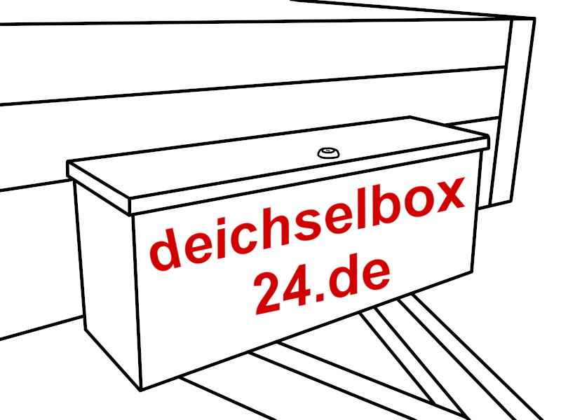 Deichselbox SanuBox aus Kunststoff für PKW-Anhänger günstig
